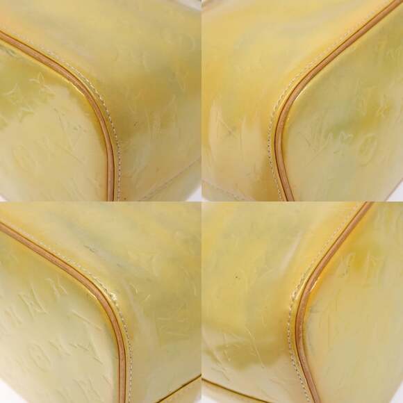 LOUIS VUITTON Monogram Vernis Houston Hand Bag Gris M91053 - Picture 10 of 13